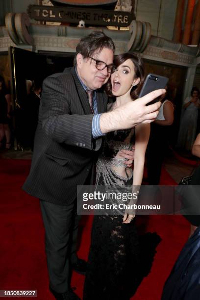 Oliver Platt and Lily Collins seen at Twentieth Century Fox's "Rules Don't Apply" World Premiere Gala Opening Night Gala Screening at AFI FEST 2016...