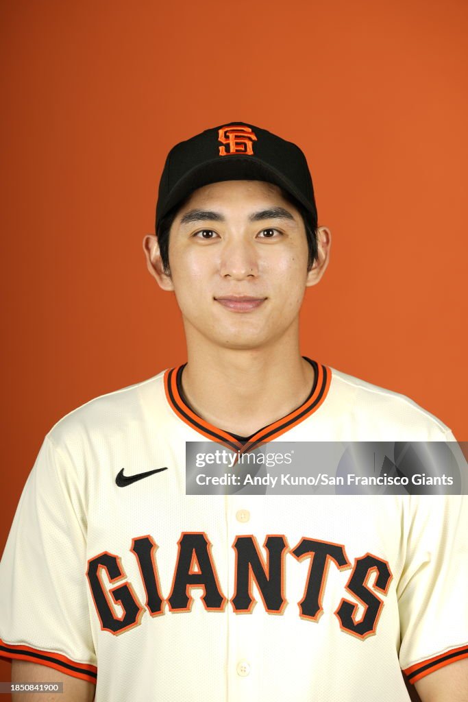 Jung Hoo Lee Of The San Francisco Giants Poses For A Head Shot After