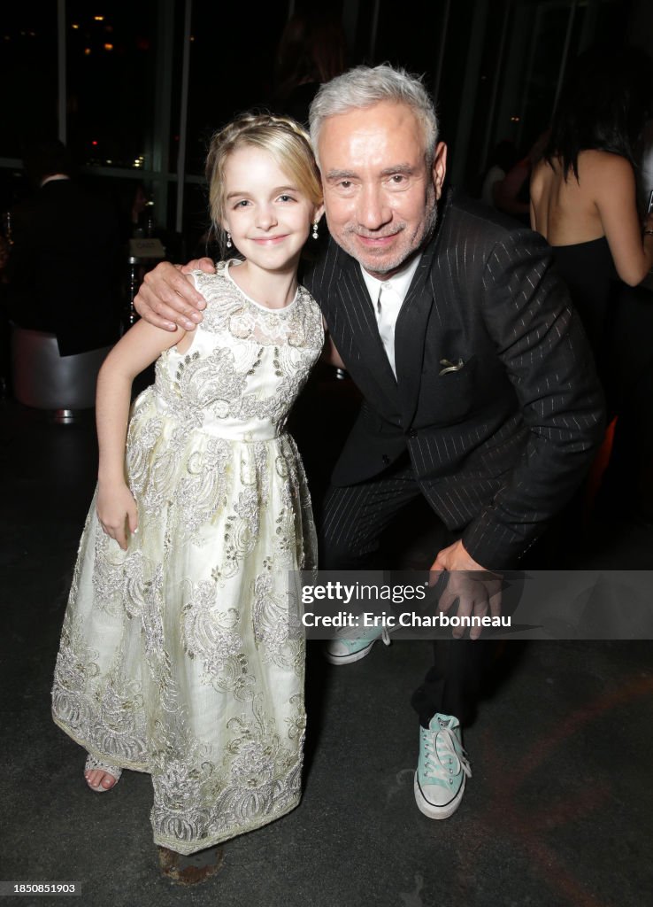 Grace Roland Exclusive - Mckenna Grace and Roland Emmerich are seen at Roland ...