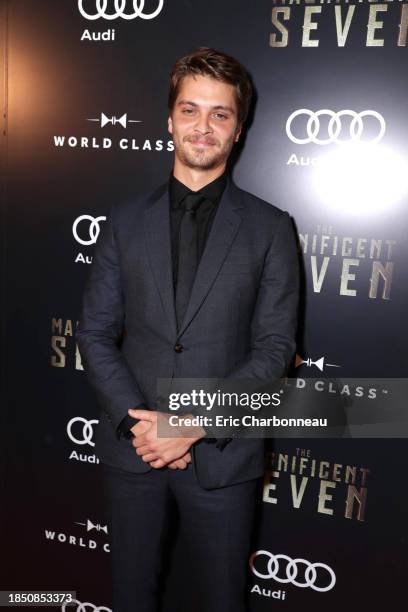 Luke Grimes attends the Audi and Worldclass 2016 hosted after party for MGM and Columbia Pictures' world premiere and opening night screening of "The...