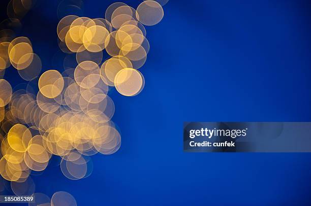 bokeh - yellow abstract stock pictures, royalty-free photos & images