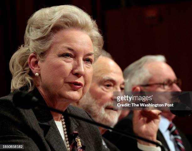 Court of Appeals Judge The Honorable Maryanne Trump Barry testifies on behalf of Supreme Court nominee Judge Sam Alito before the Senate Judiciary...