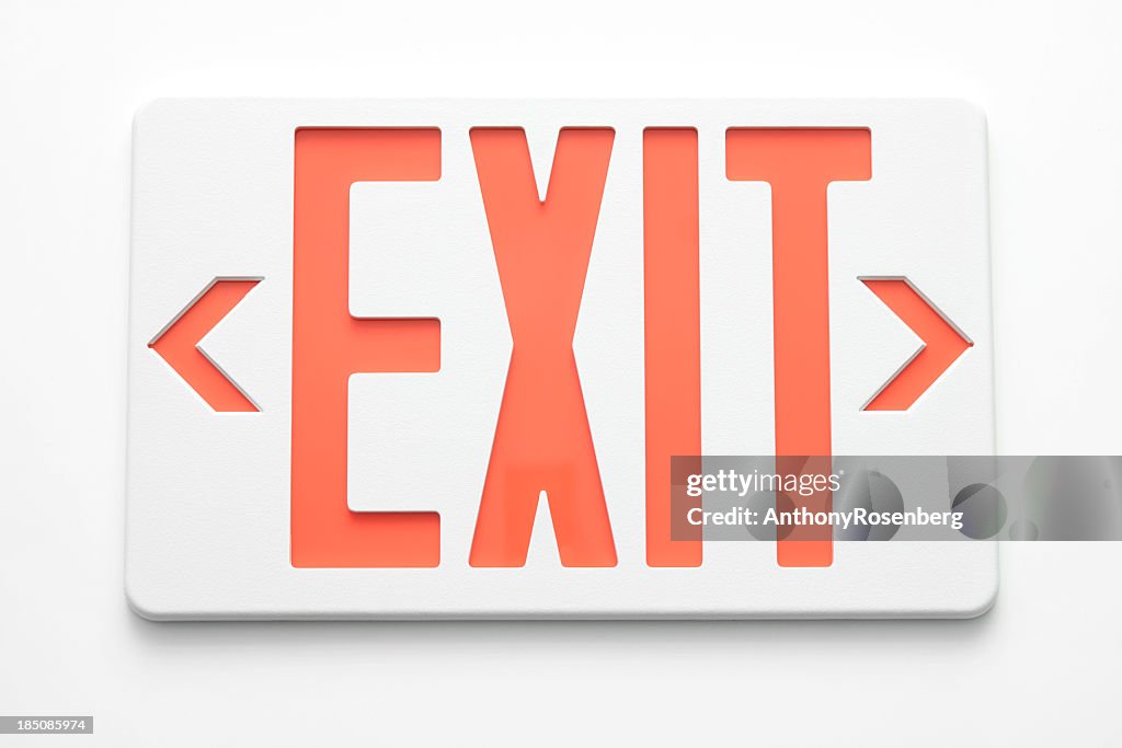 Notausgang-Schild