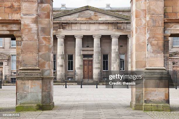 glasgow high court of justiciary - sheriff court stock pictures, royalty-free photos & images