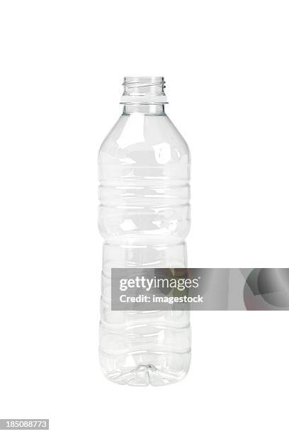 plastic bottle - lots of bottles stockfoto's en -beelden