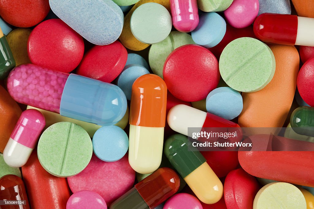Capsule di pillole di medicina &