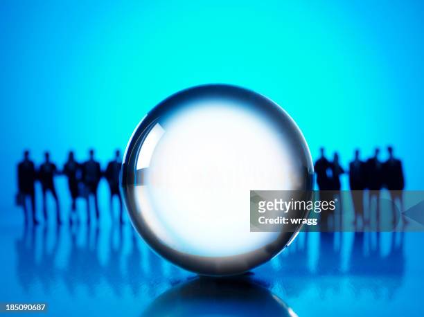 crystal ball und business-tipp - public liability stock-fotos und bilder