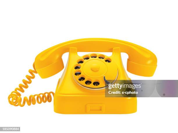 telephone (click for more) - phone plain background stock pictures, royalty-free photos & images