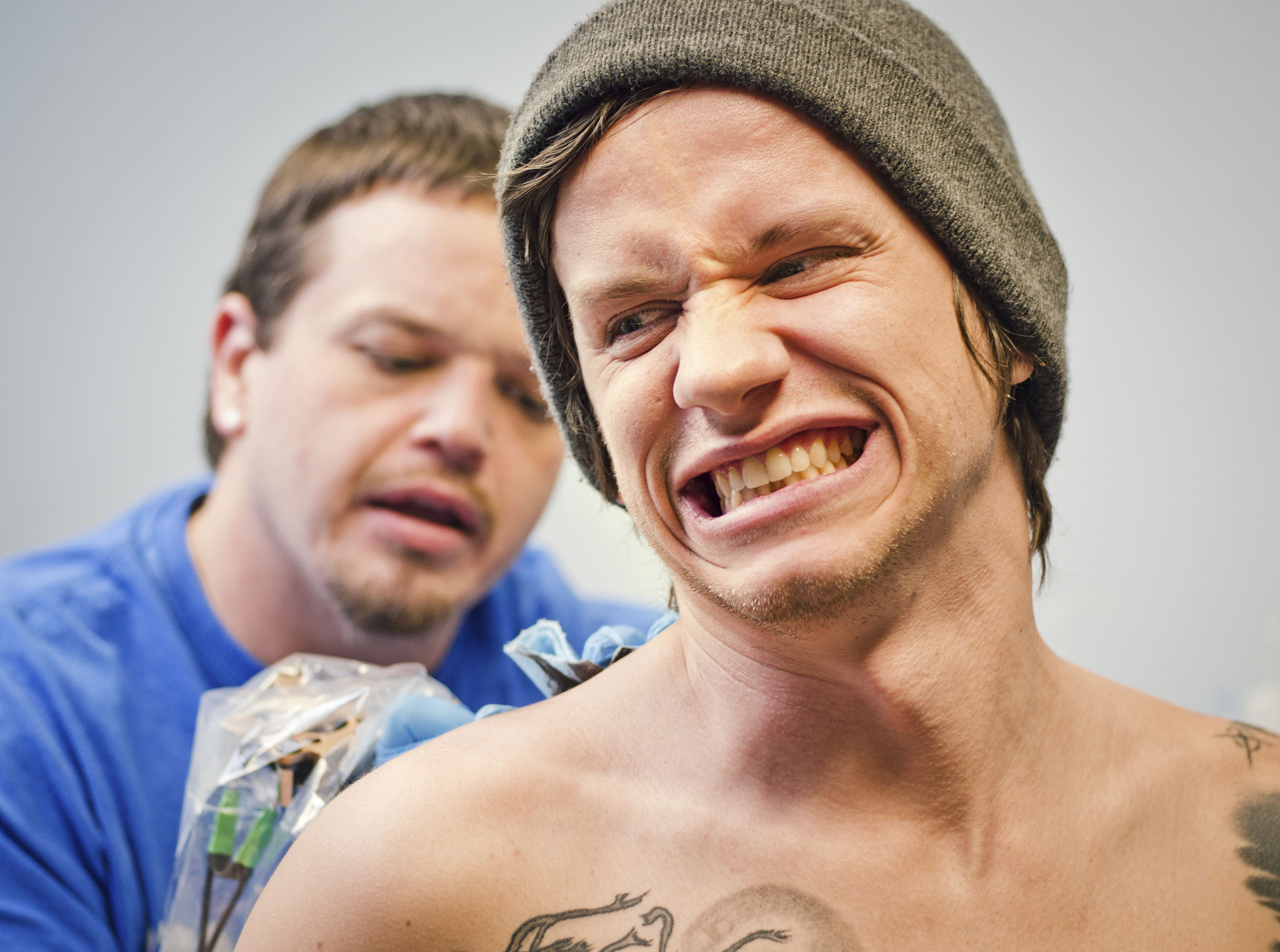 tattooing process