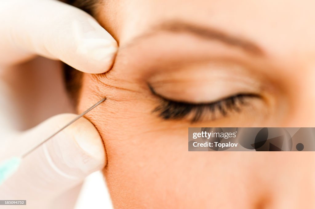 Injeção de Botox