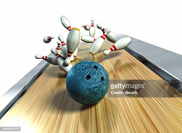 bowling - bowling alley stock pictures, royalty-free photos & images