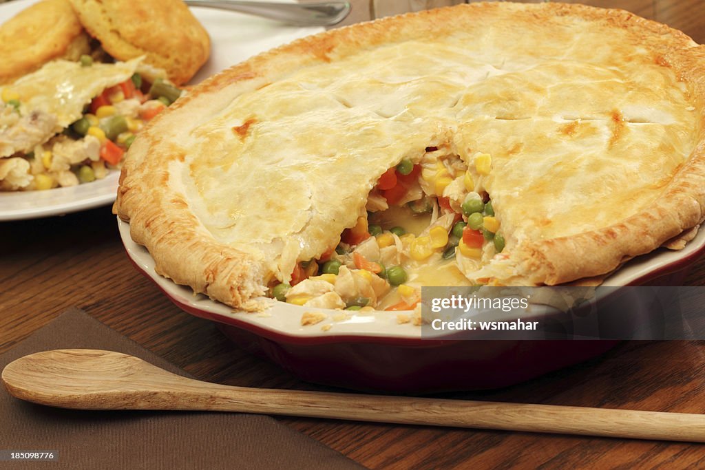 Chicken Pot Pie High-Res Stock Photo - Getty Images