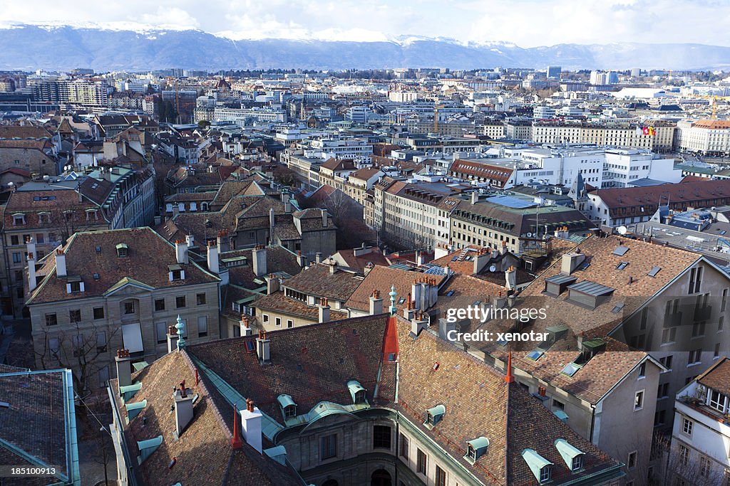 View of Downtown Geneva