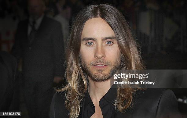 Actor Jared Leto arrives at the 'Dallas Buyers Club' premiere during the 2013 Toronto International Film Festival at Princess of Wales Theatre on...