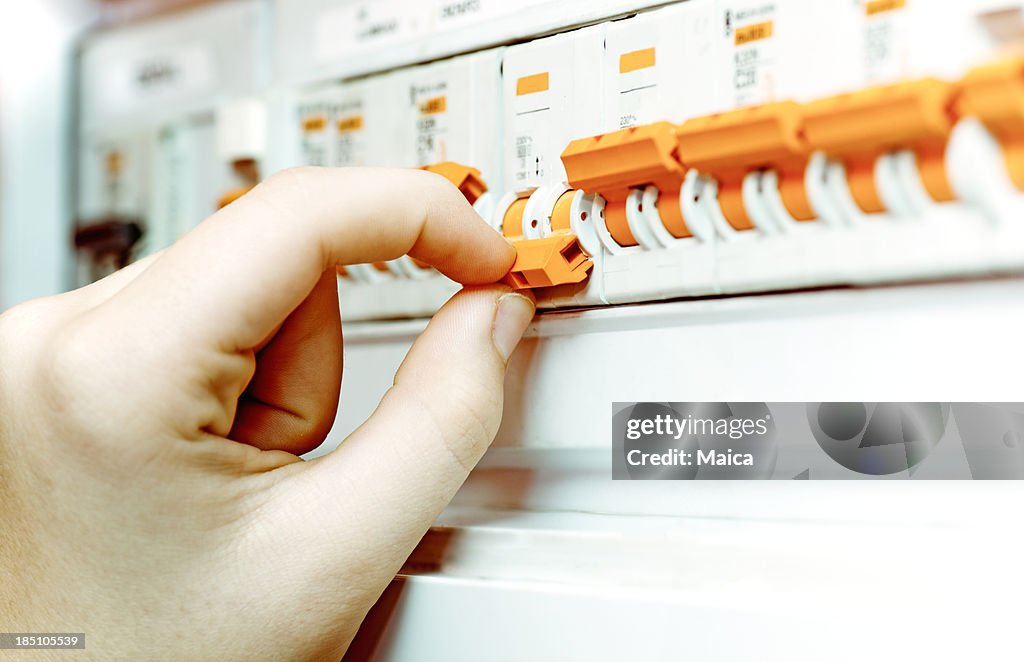 Turning off the power