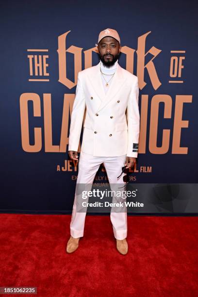 LaKeith Stanfield attends "The Book of Clarence" special screening at Regal Atlantic Station on December 12, 2023 in Atlanta, Georgia.
