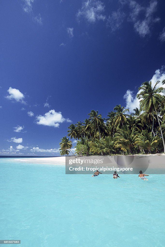 Indonesia, West Sumatra Province, Mentawai Islands, tropical island.