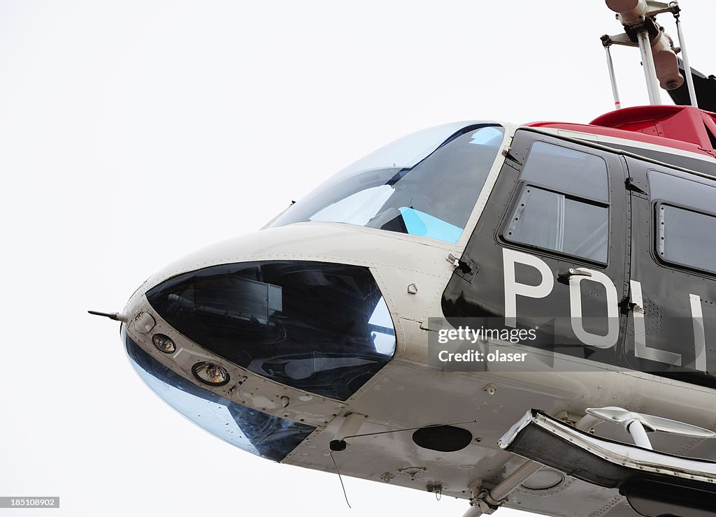 Police helicopter