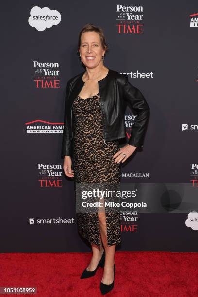 Susan Wojcicki attends A Year In TIME at The Plaza Hotel on December 12, 2023 in New York City.