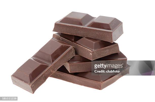 dark chocolate - chocolat 個照片及圖片檔