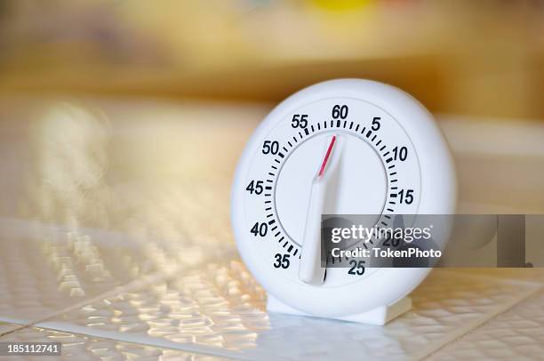 kitchen timer - timer stock pictures, royalty-free photos & images