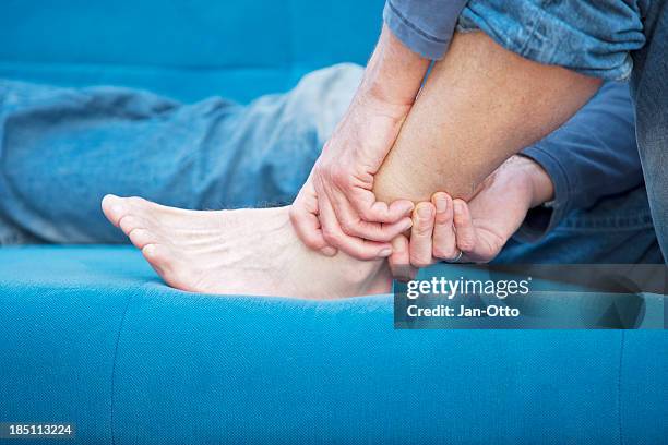 ankle pain - tibia stock pictures, royalty-free photos & images