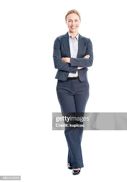 happy to be in the corporate world - person with arms crossed stock pictures, royalty-free photos & images