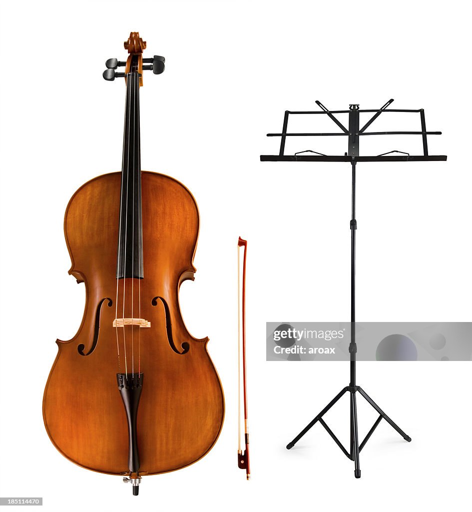 Violoncello e Atril