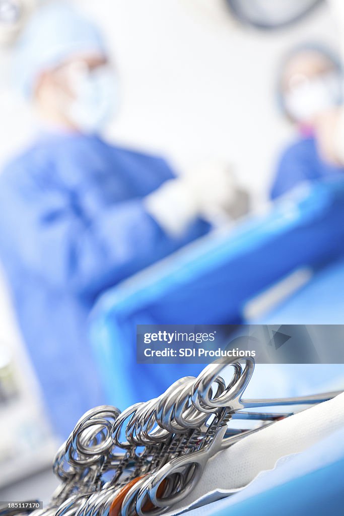 Surgical instruments in a surgery center