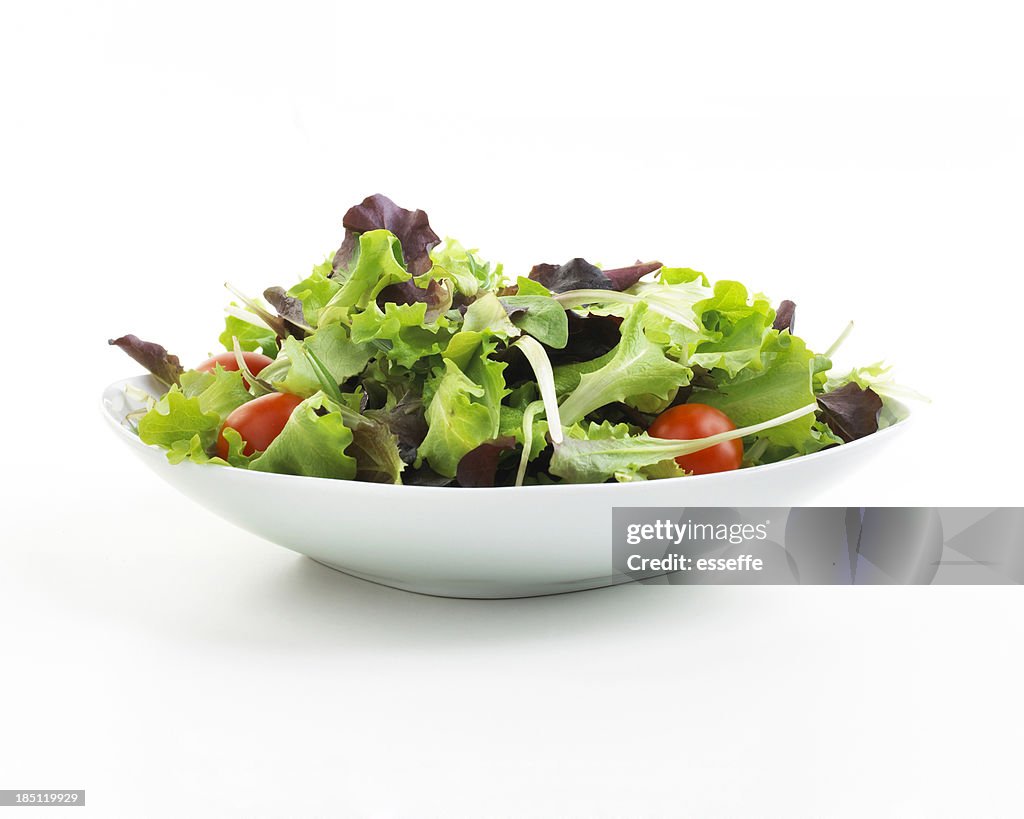 Teller mit Salat
