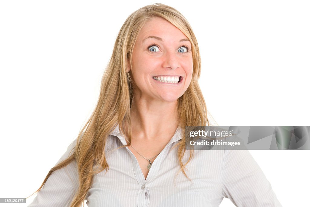 Crazy Smiling Woman