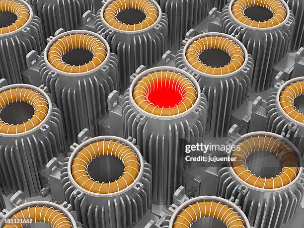 potencia del motor eléctrico industrial - motor eléctrico fotografías e imágenes de stock