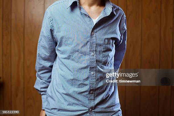 blue business shirt - striped shirt stock pictures, royalty-free photos & images