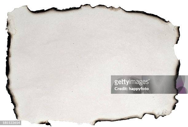 バーント紙 - burned paper ストックフォトと画像