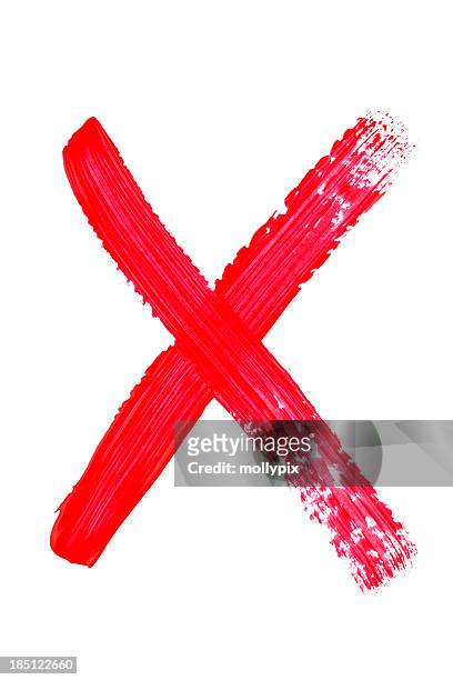 red x - letter x stock pictures, royalty-free photos & images
