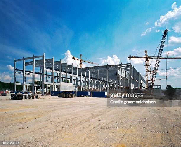 el sitio consrtuction - ingeniería civil fotografías e imágenes de stock