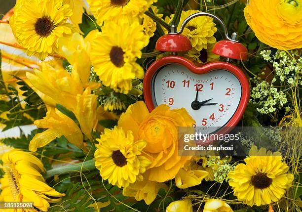 heart time - spring forward stock pictures, royalty-free photos & images