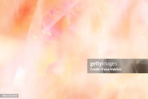 fashion abstract background in pastel beige orange pink peach color. trendy concept. - paleta de maquillaje fotografías e imágenes de stock