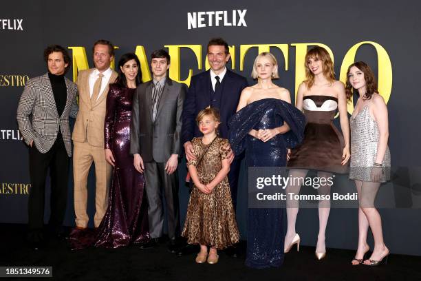 Matt Bomer, Brian Klugman, Sarah Silverman, Gideon Glick, Bradley Cooper, Lea De Seine Shayk Cooper, Carey Mulligan, Maya Hawke, and Alexa Swinton...