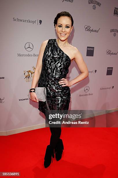 Jasmin Wagner arrives at Tribute To Bambi at Station on October 17, 2013 in Berlin, Germany.