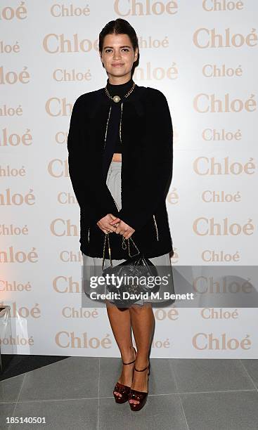 Pixie Geldof attend Cocktail to Celebrate the Launch of the Book "Chloe Attitudes" hosted by Sarah Mower and Marc Ascoli at Freer and Sackler Gallery...