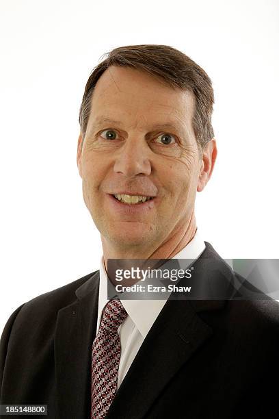 Head coach Ken Bone of Washington State poses for a portrait during the PAC-12 Men's Basketball Media Day on October 17, 2013 in San Francisco,...