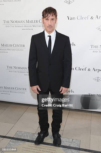 Photographer Steven Klein attends the Norman Mailer Center's fifth annual benefit gala at the New York Public Library on October 17, 2013 in New York...