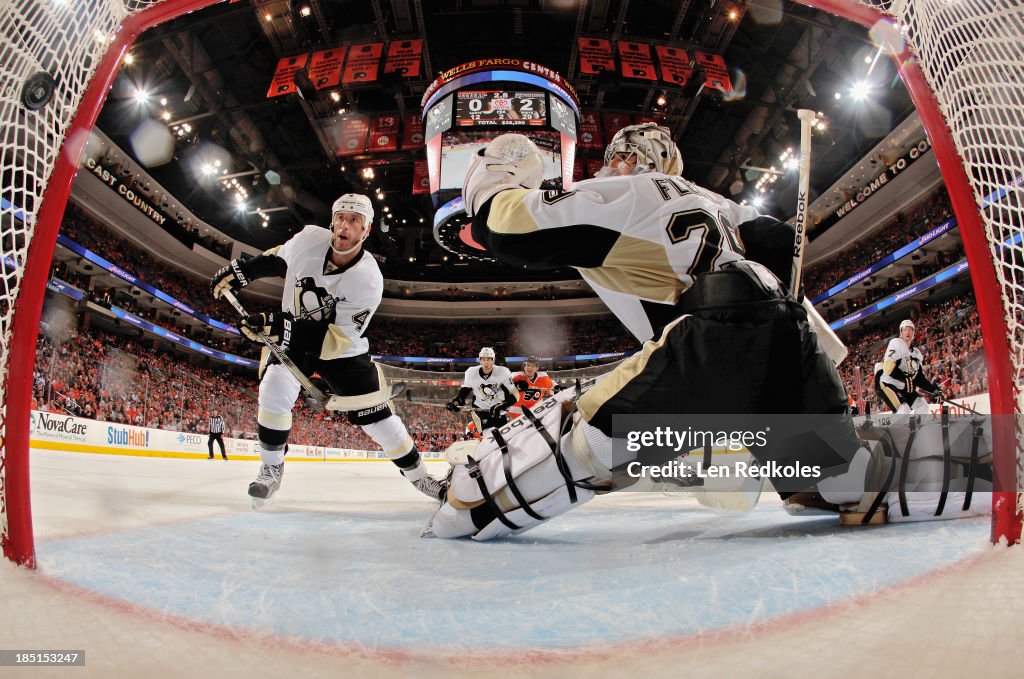 Pittsburgh Penguins v Philadelphia Flyers