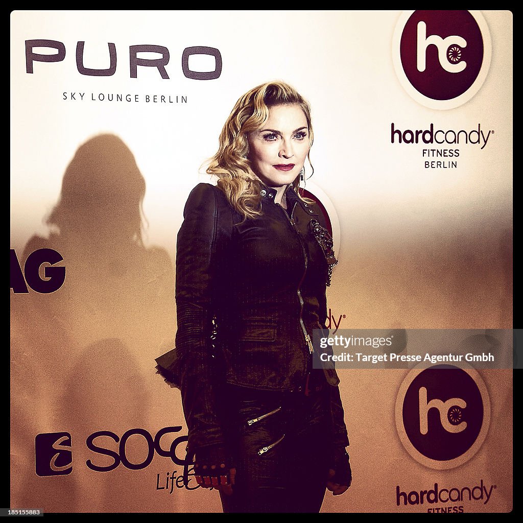 Madonna Opens Hard Candy Fitness In Berlin