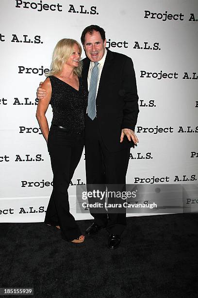 Richard Kind and Dana Stanley attend the Project A.L.S. 15th Anniversary at Roseland Ballroom on October 17, 2013 in New York City.