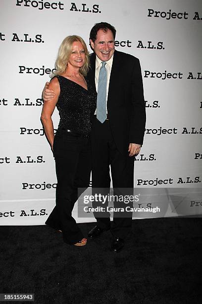 Richard Kind and Dana Stanley attend the Project A.L.S. 15th Anniversary at Roseland Ballroom on October 17, 2013 in New York City.