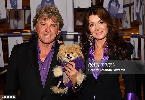 Television personalities Ken Todd, Giggy and Lisa Vanderpump join GLAAD for the Spirit Day Photo Project unveiling at Westfield Century City on...