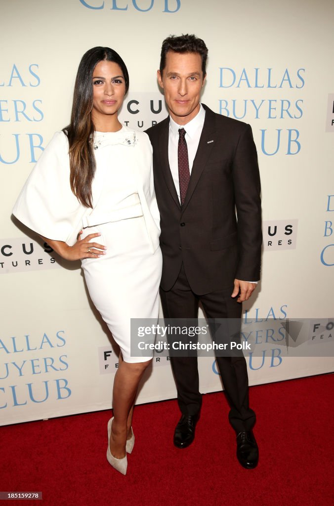 Premiere Of Focus Features' "Dallas Buyers Club" - Red Carpet