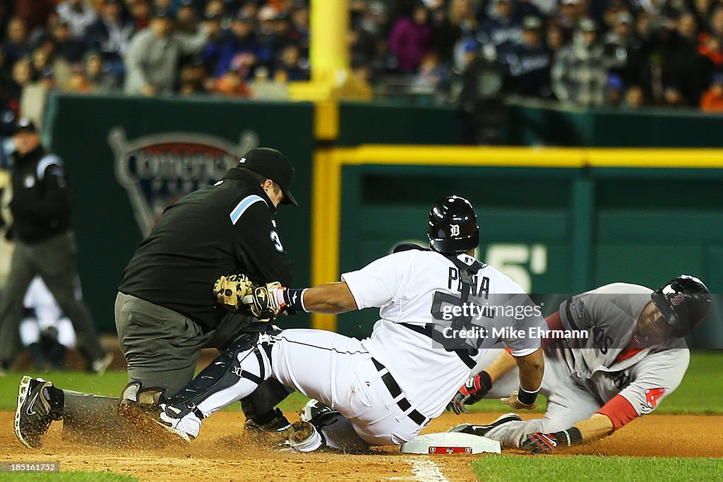 ALCS - Boston Red Sox v Detroit Tigers - Game Five